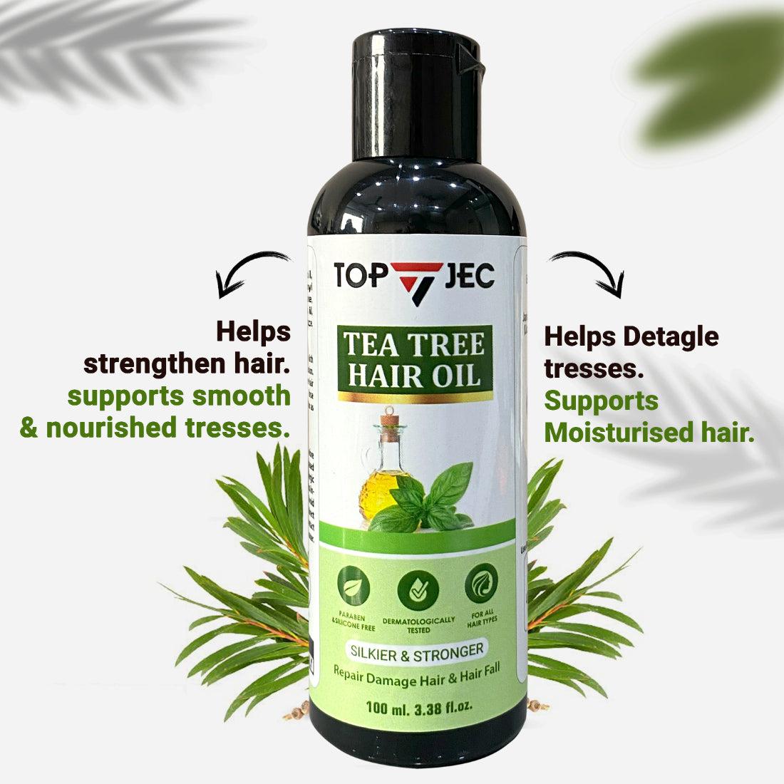TOPJEC TEA TREE HAIR OIL