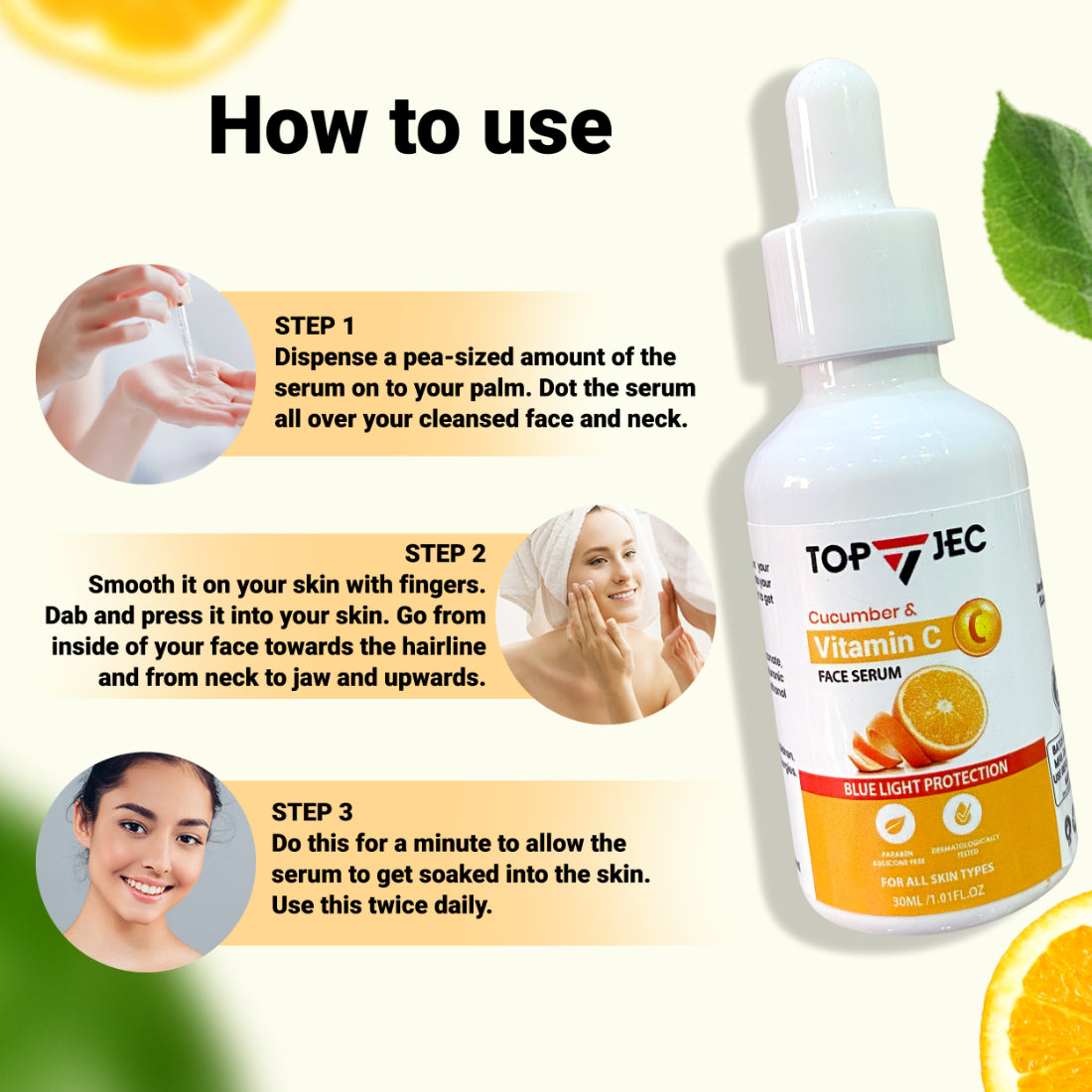 TOPJEC VITAMIN C FACE SERUM