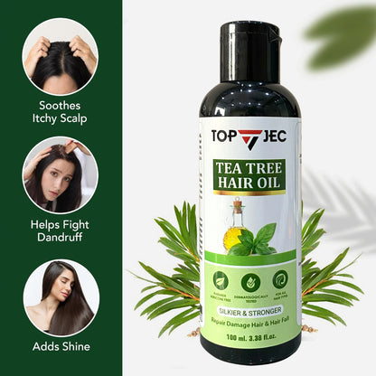 TOPJEC TEA TREE HAIR OIL