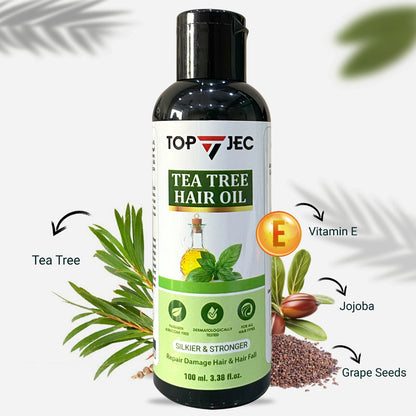 TOPJEC TEA TREE HAIR OIL