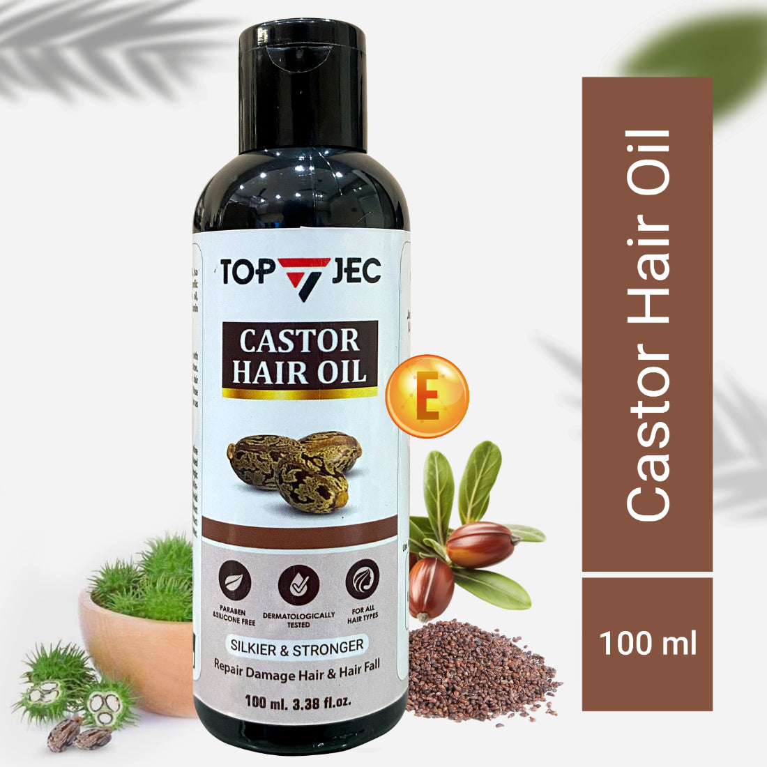 TOPJEC CASTOR HAIR OIL