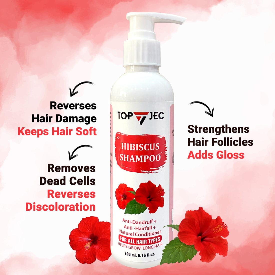 TOPJEC HIBISCUS SHAMPOO