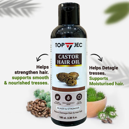 TOPJEC CASTOR HAIR OIL