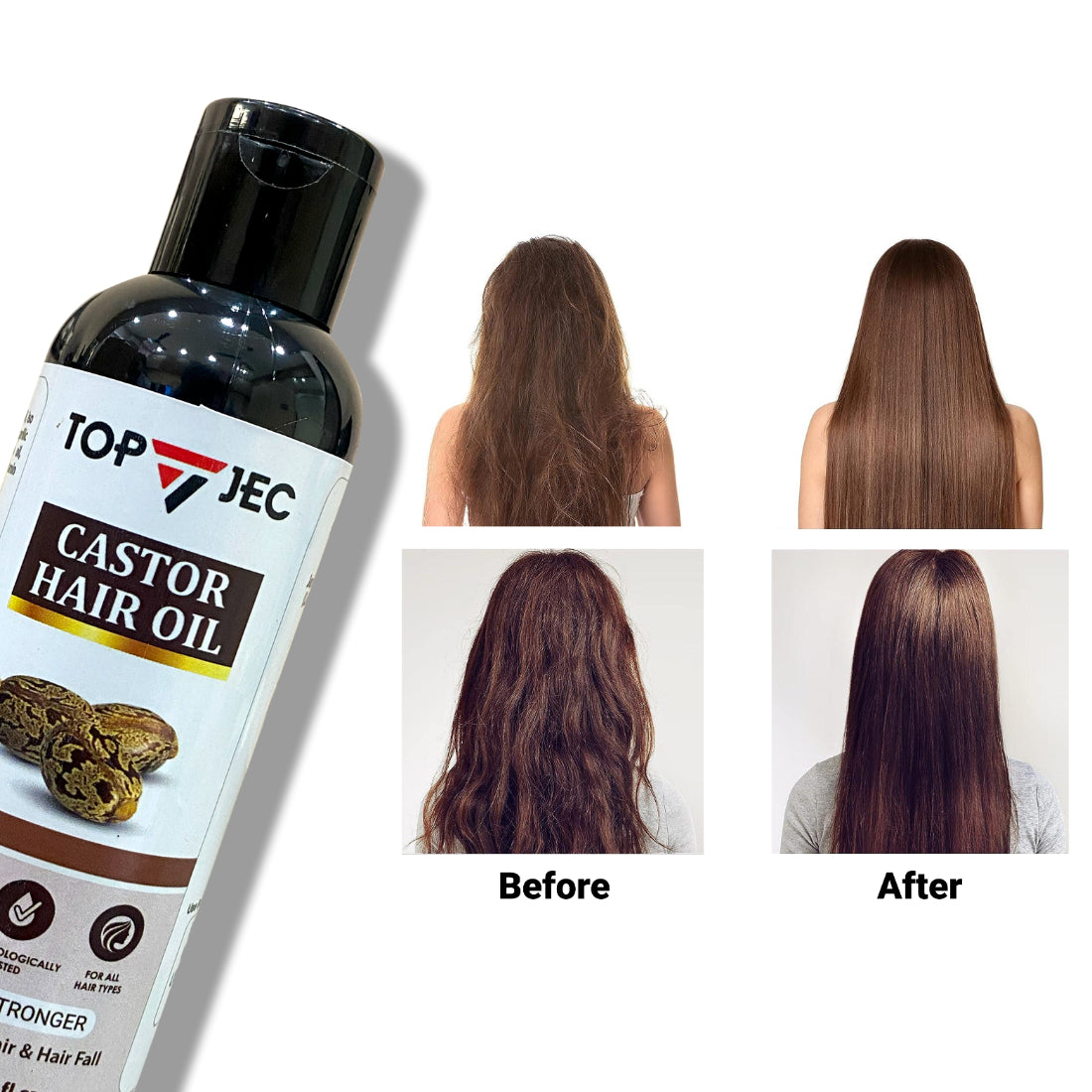 TOPJEC CASTOR HAIR OIL
