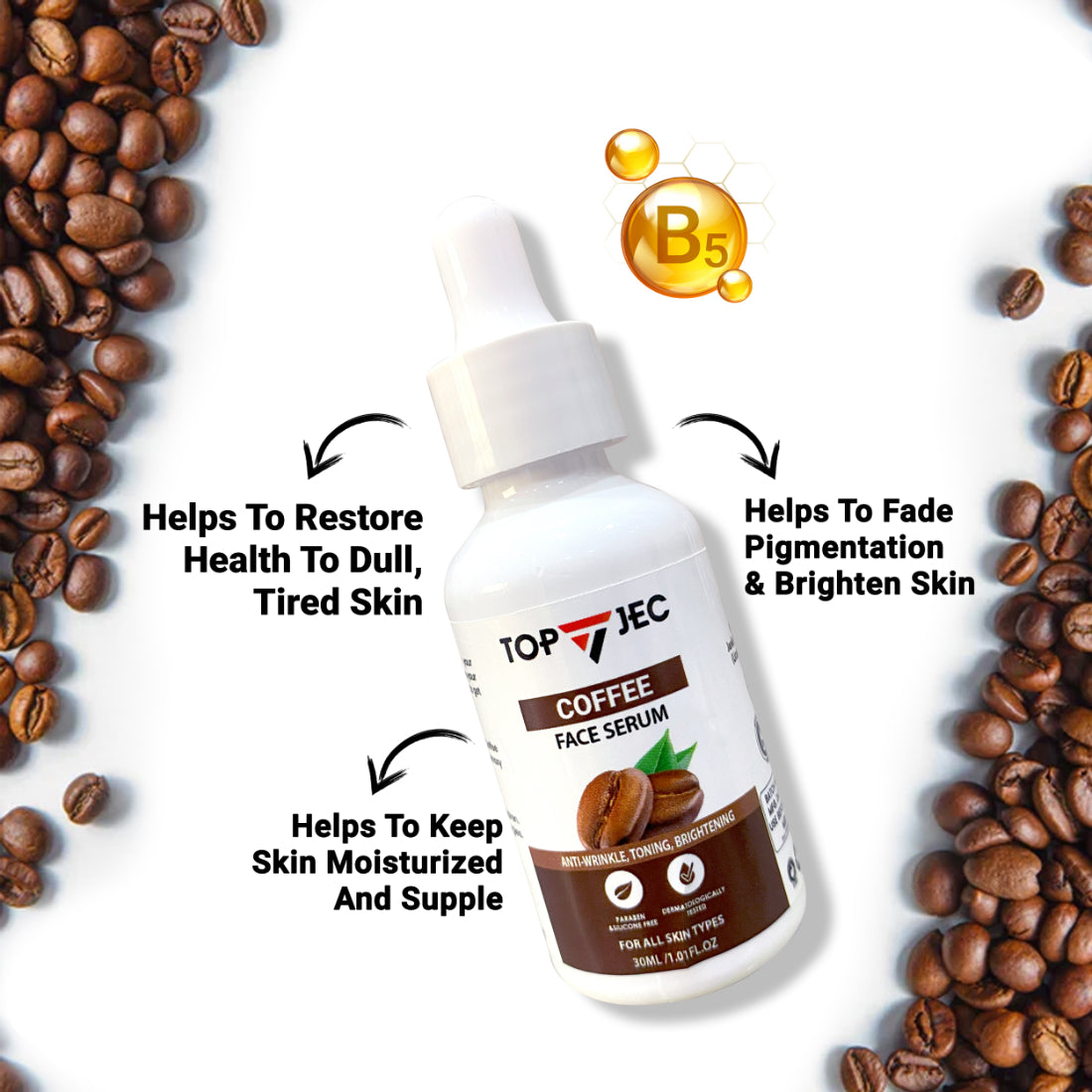 TOPJEC COFFEE FACE SERUM
