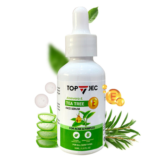 TOPJEC ALOE VERA & TEA TREE FACE SERUM