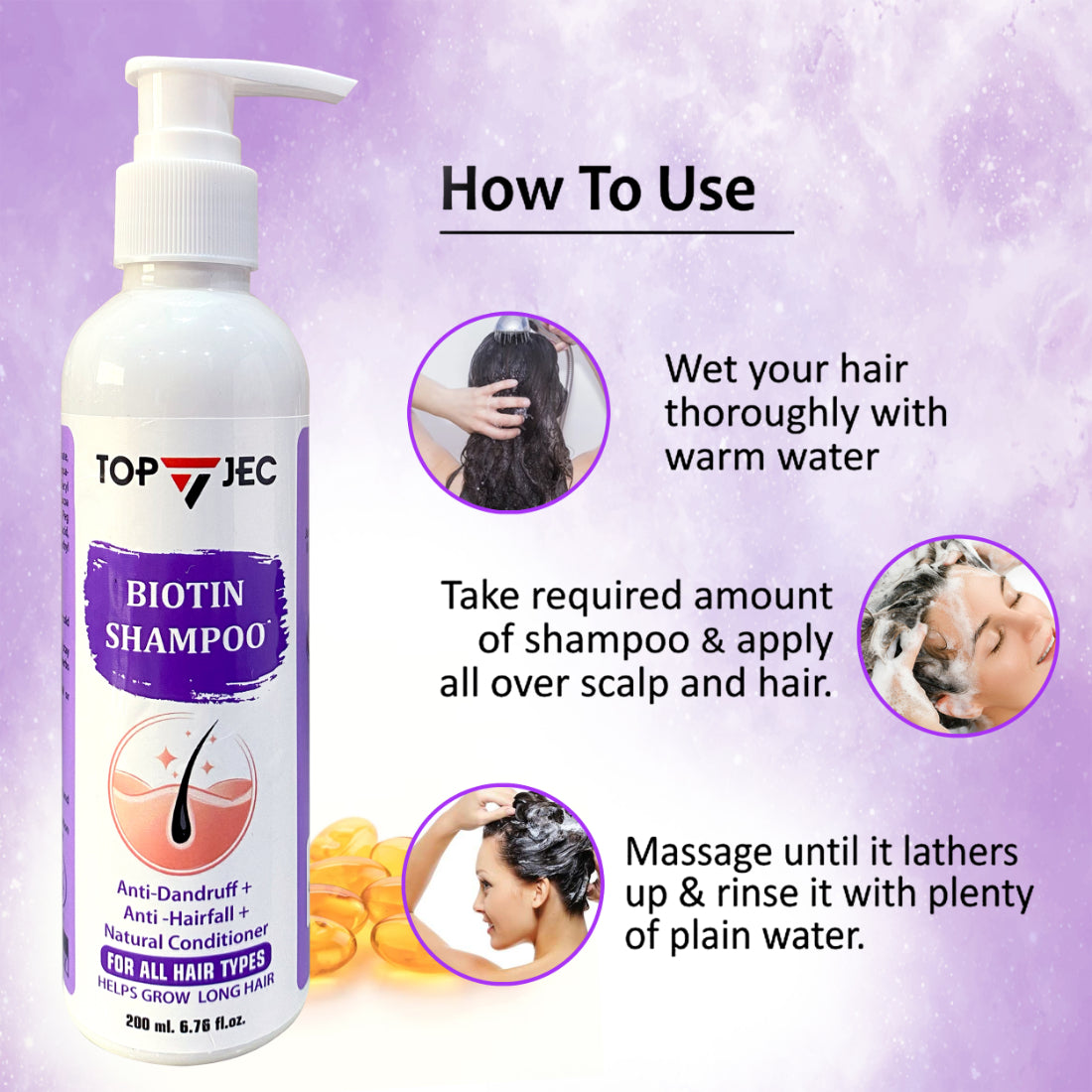 TOPJEC BIOTIN SHAMPOO