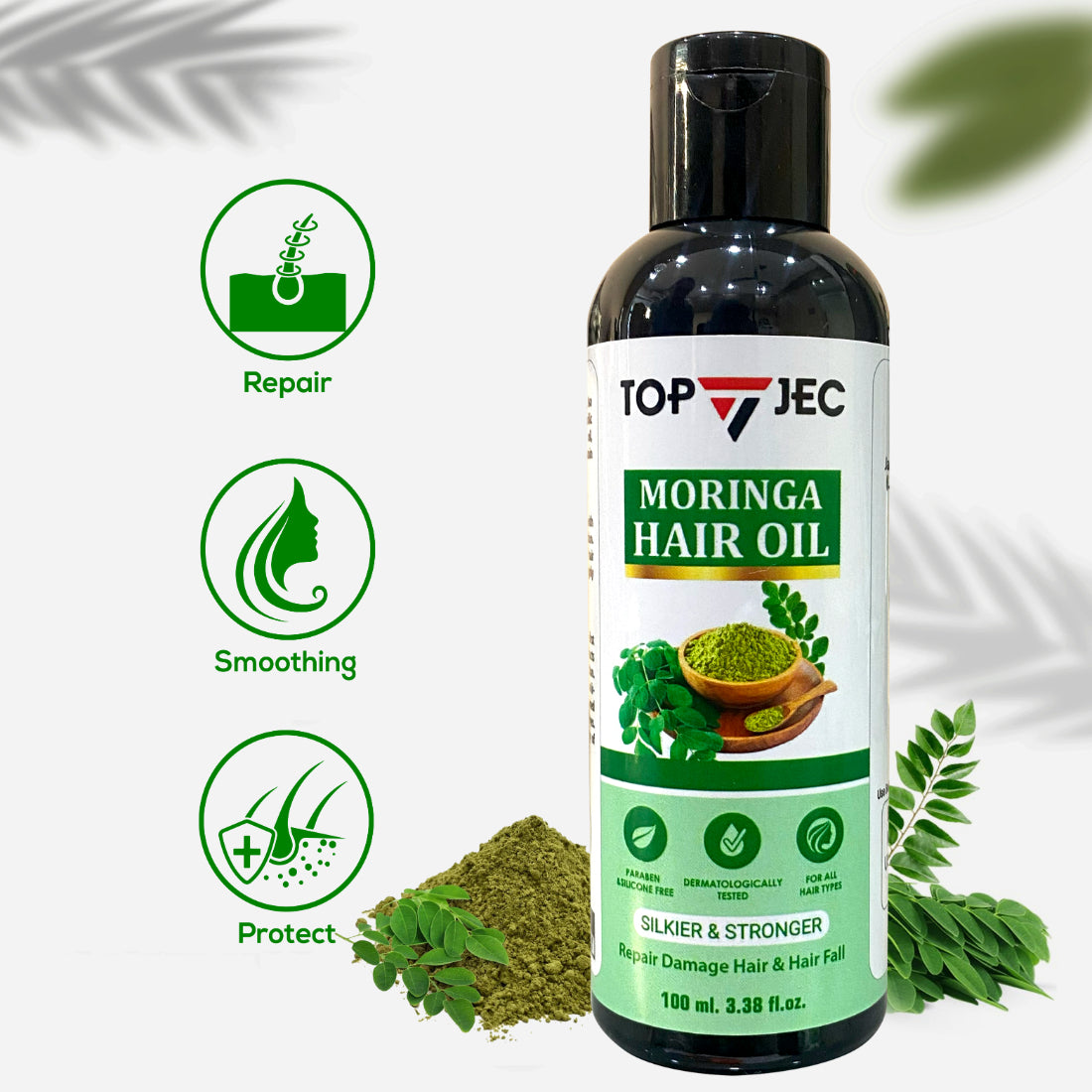 TOPJEC MORINGA HAIR OIL