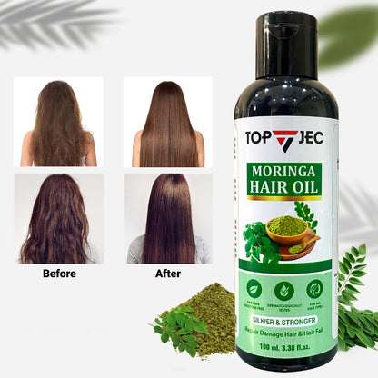 TOPJEC MORINGA HAIR OIL