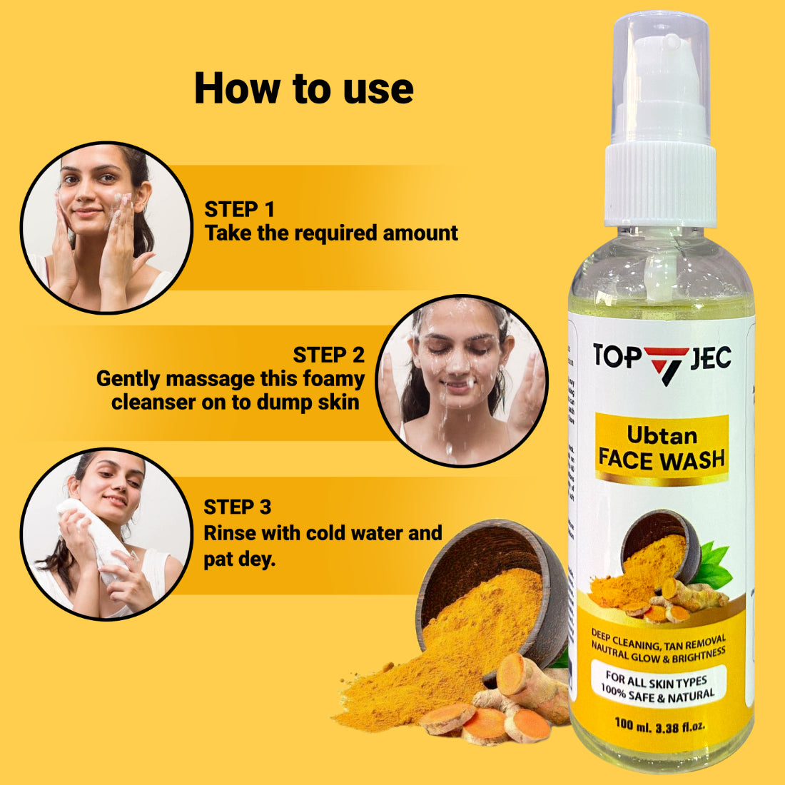 TOPJEC UBTAN FACEWASH