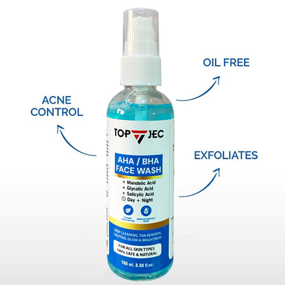 TOPJEC AHA/BHA FACEWASH