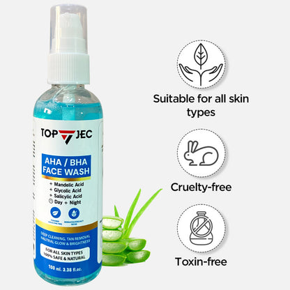TOPJEC AHA/BHA FACEWASH