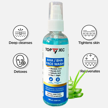 TOPJEC AHA/BHA FACEWASH