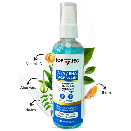 TOPJEC AHA/BHA FACEWASH