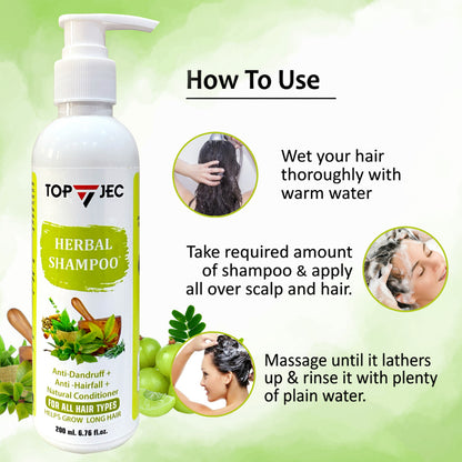 TOPJEC HERBAL SHAMPOO
