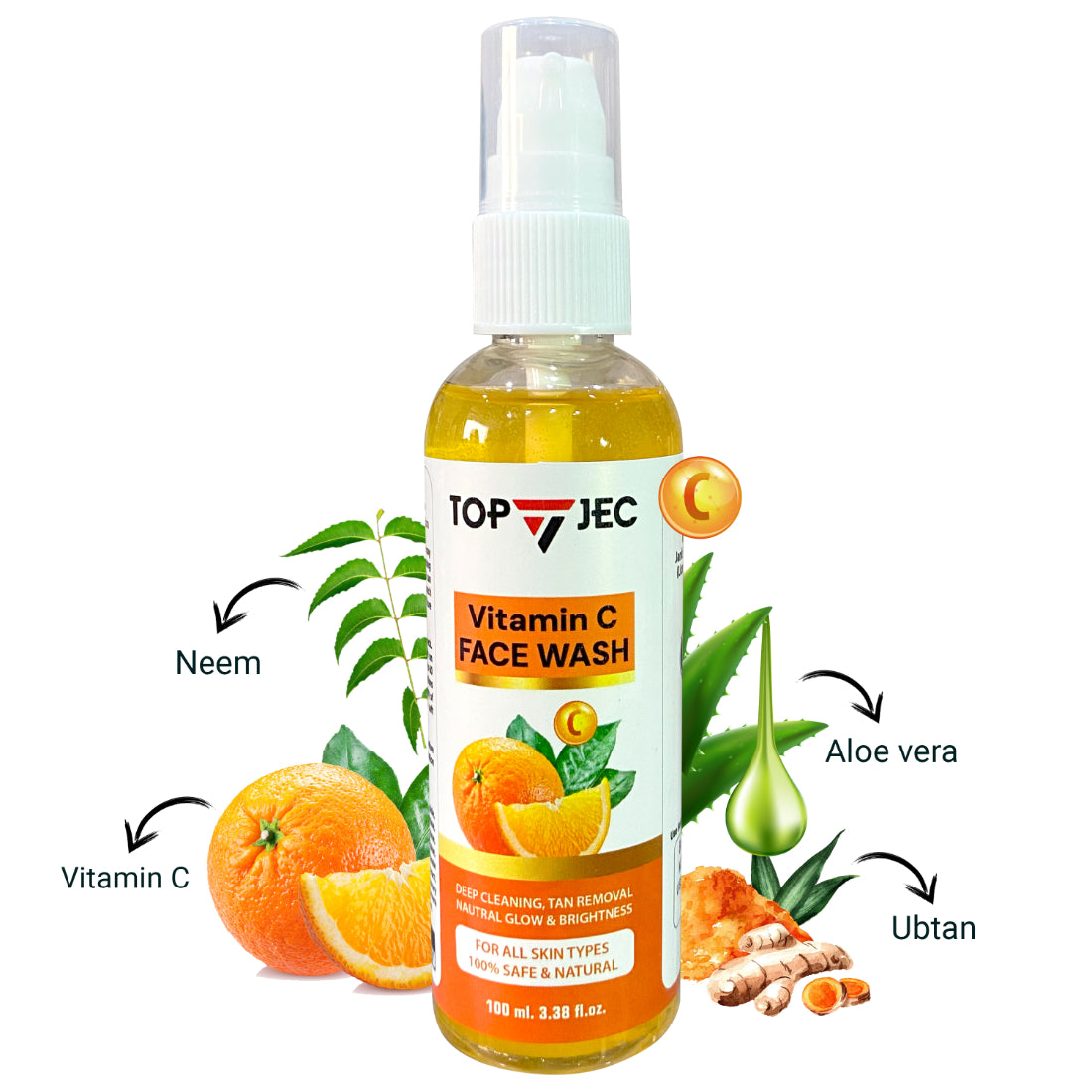 TOPJEC VITAMIN C FACEWASH