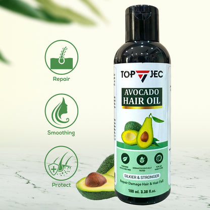 TOPJEC AVOCADO HAIR OIL