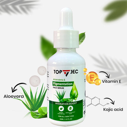 TOPJEC ALOE VERA PIGMENTATION CORRECT FACE SERUM