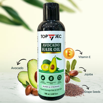 TOPJEC AVOCADO HAIR OIL
