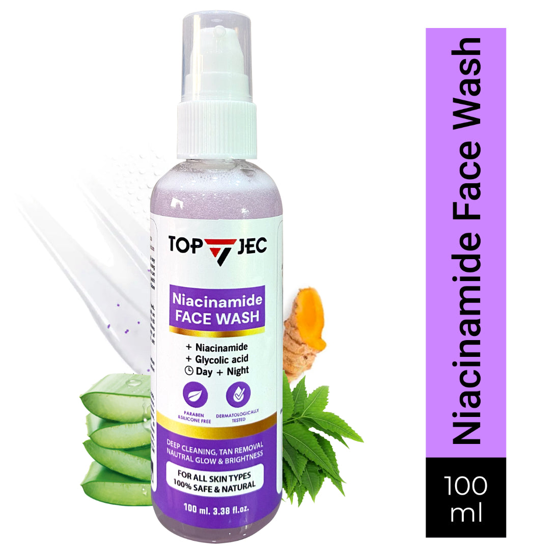 TOPJEC NIACINAMIDE FACEWASH