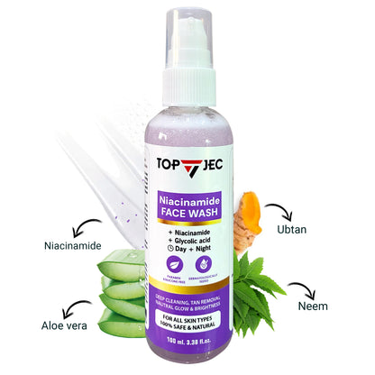 TOPJEC NIACINAMIDE FACEWASH