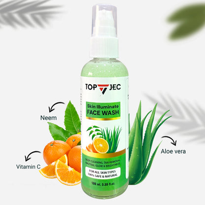 TOPJEC SKIN ILLUMINATE FACEWASH