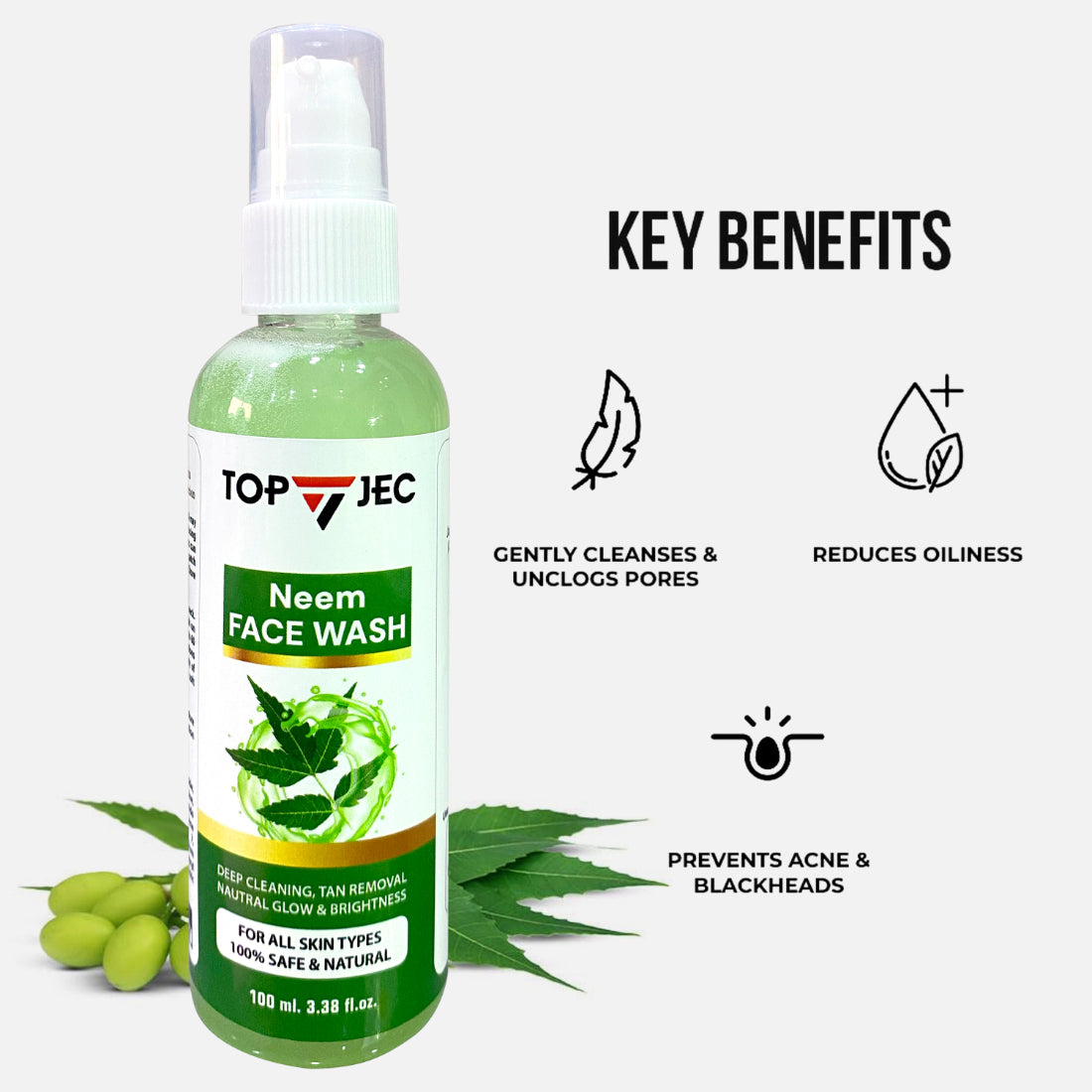 TOPJEC NEEM FACEWASH