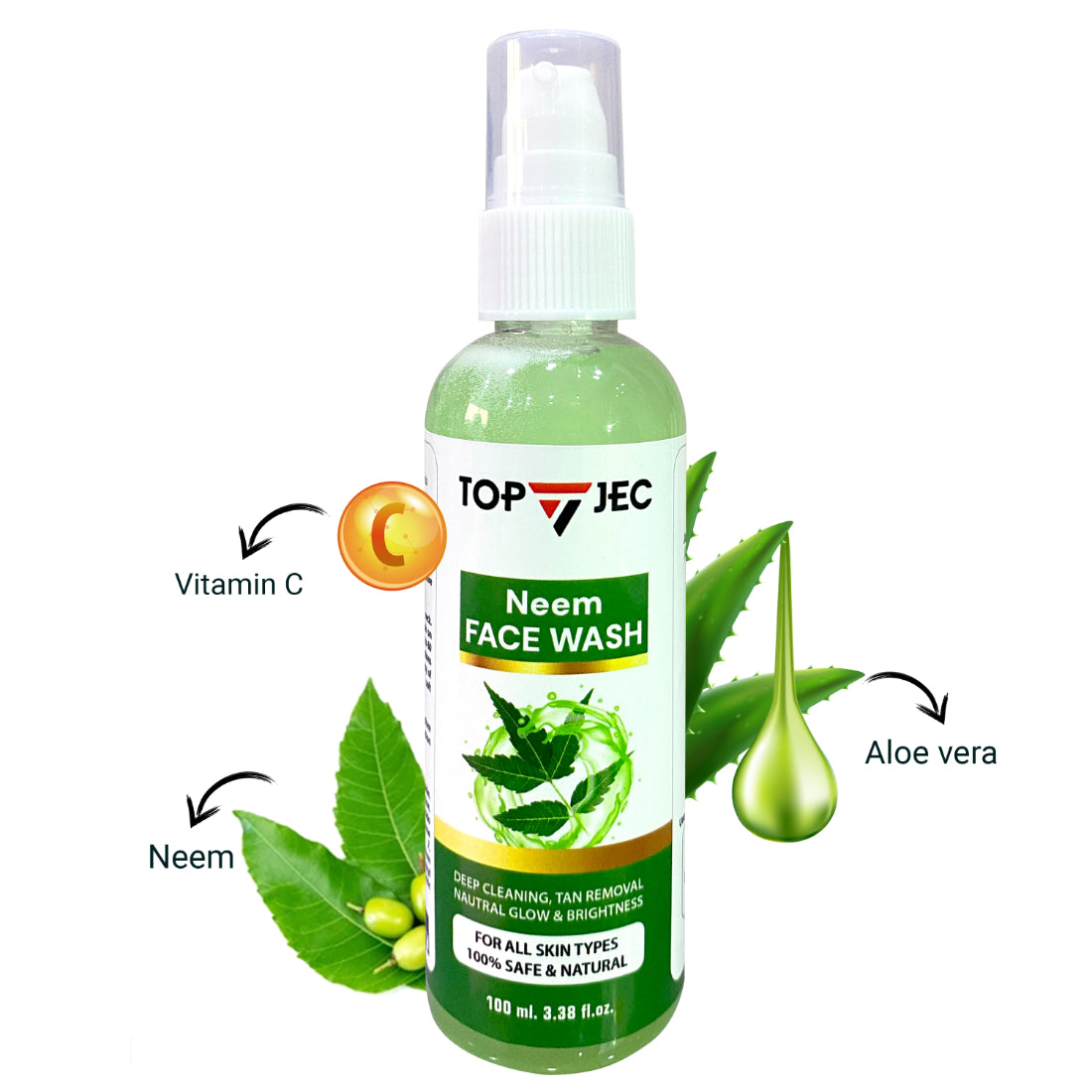TOPJEC NEEM FACEWASH