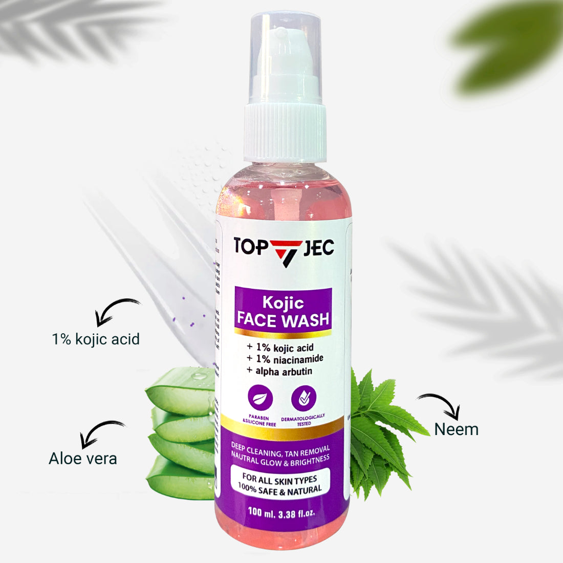 TOPJEC KOJIC ACID FACEWASH