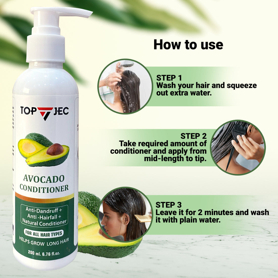 TOPJEC AVOCADO CONDITIONER