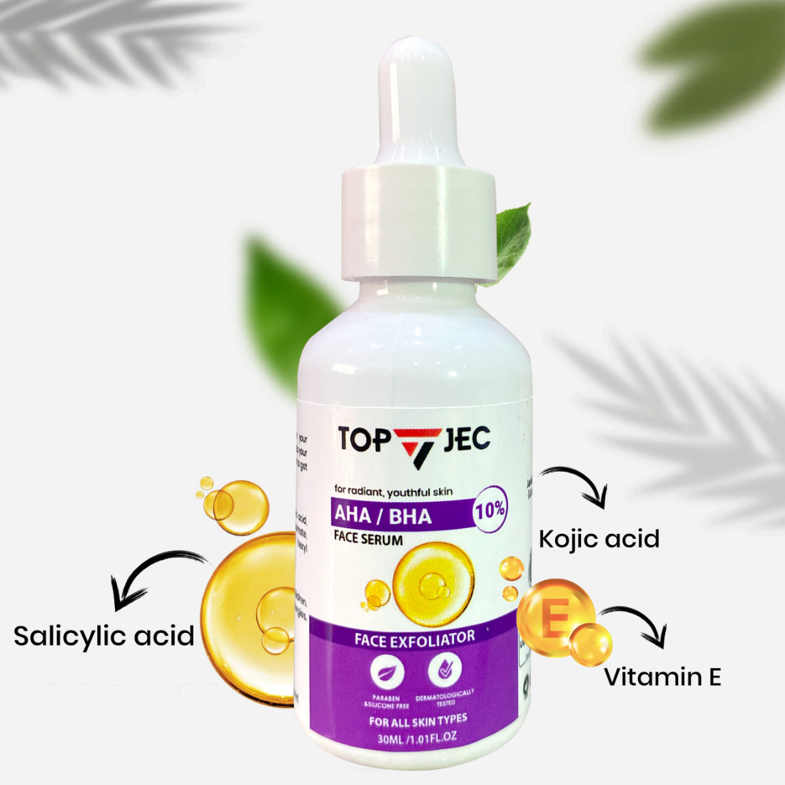 TOPJEC AHA/BHA FACE SERUM