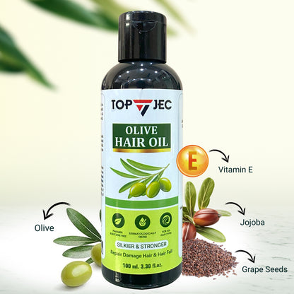 TOPJEC OLIVE HAIR OIL