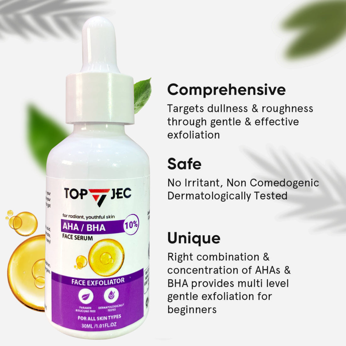 TOPJEC AHA/BHA FACE SERUM