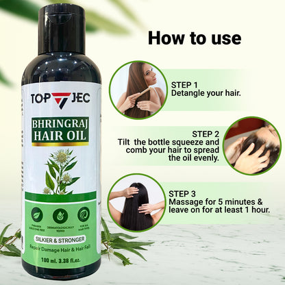 TOPJEC BHRINGRAJ HAIR OIL