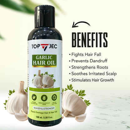 TOPJEC GARLIC HAIR OIL