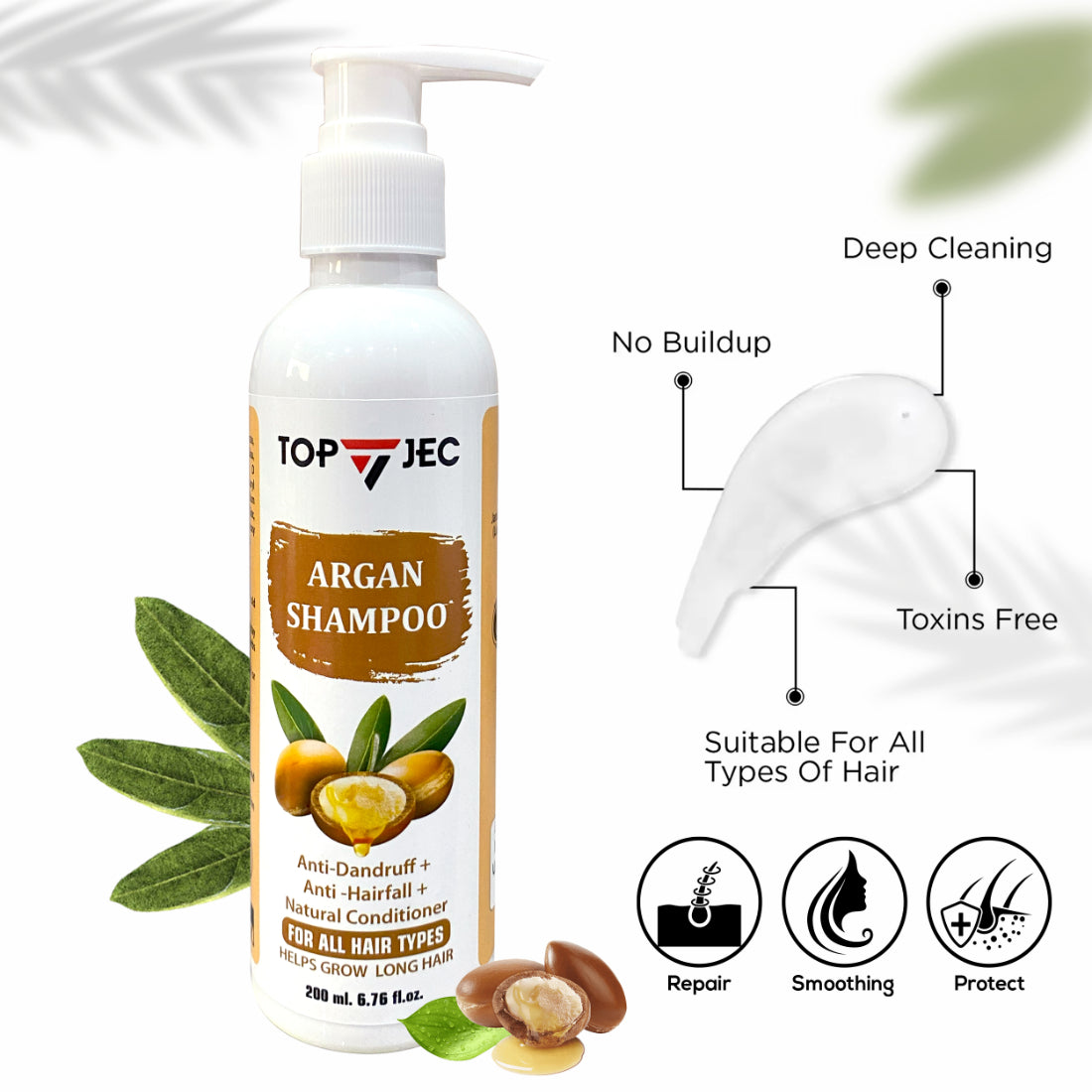 TOPJEC ARGAN SHAMPOO