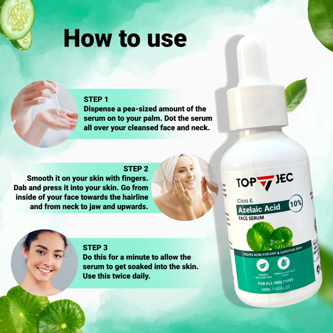 TOPJEC AZELAIC ACID FACE SERUM