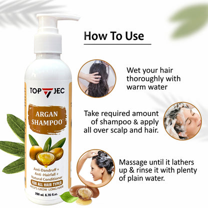 TOPJEC ARGAN SHAMPOO