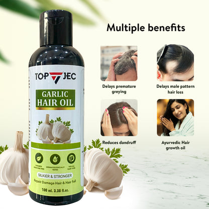 TOPJEC GARLIC HAIR OIL