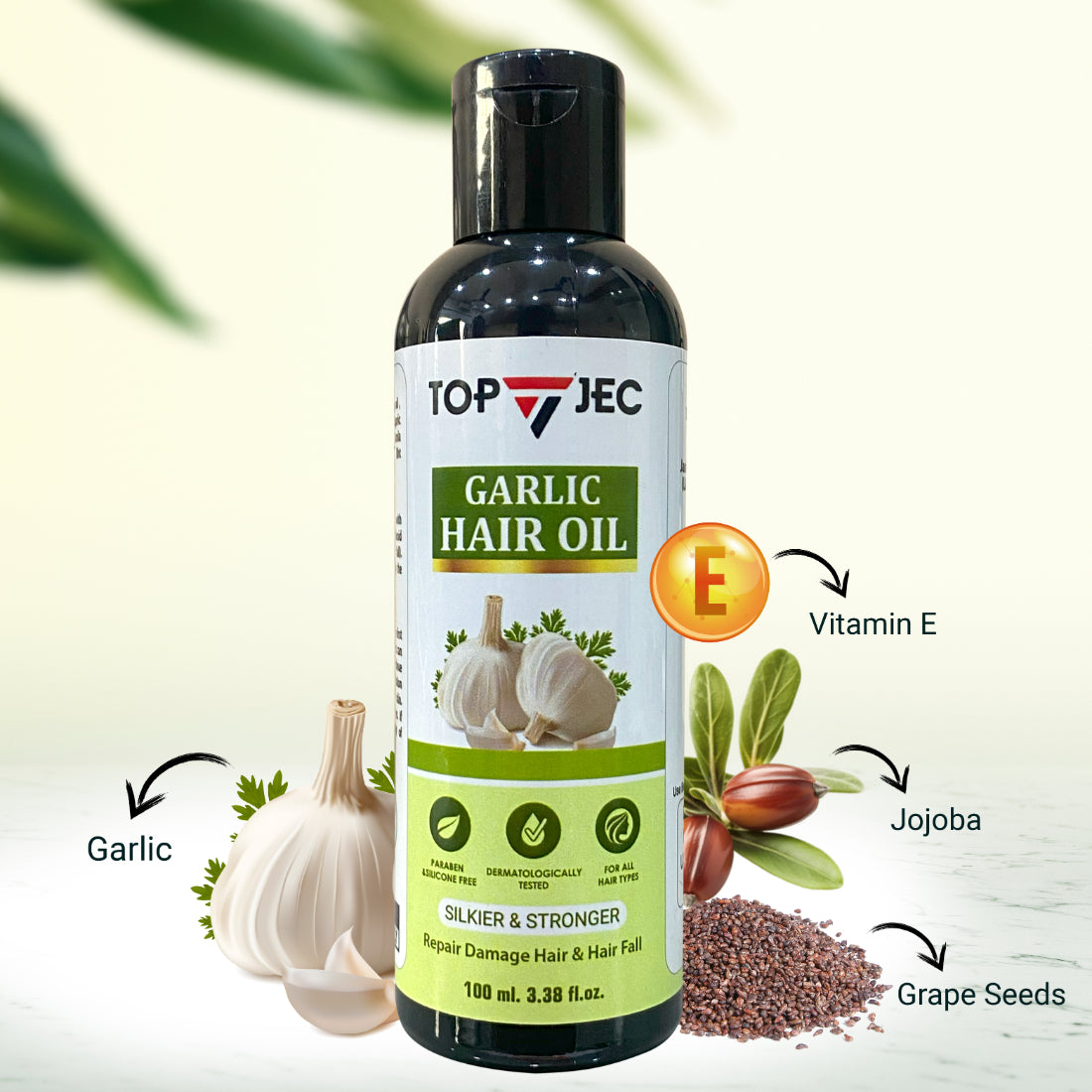 TOPJEC GARLIC HAIR OIL