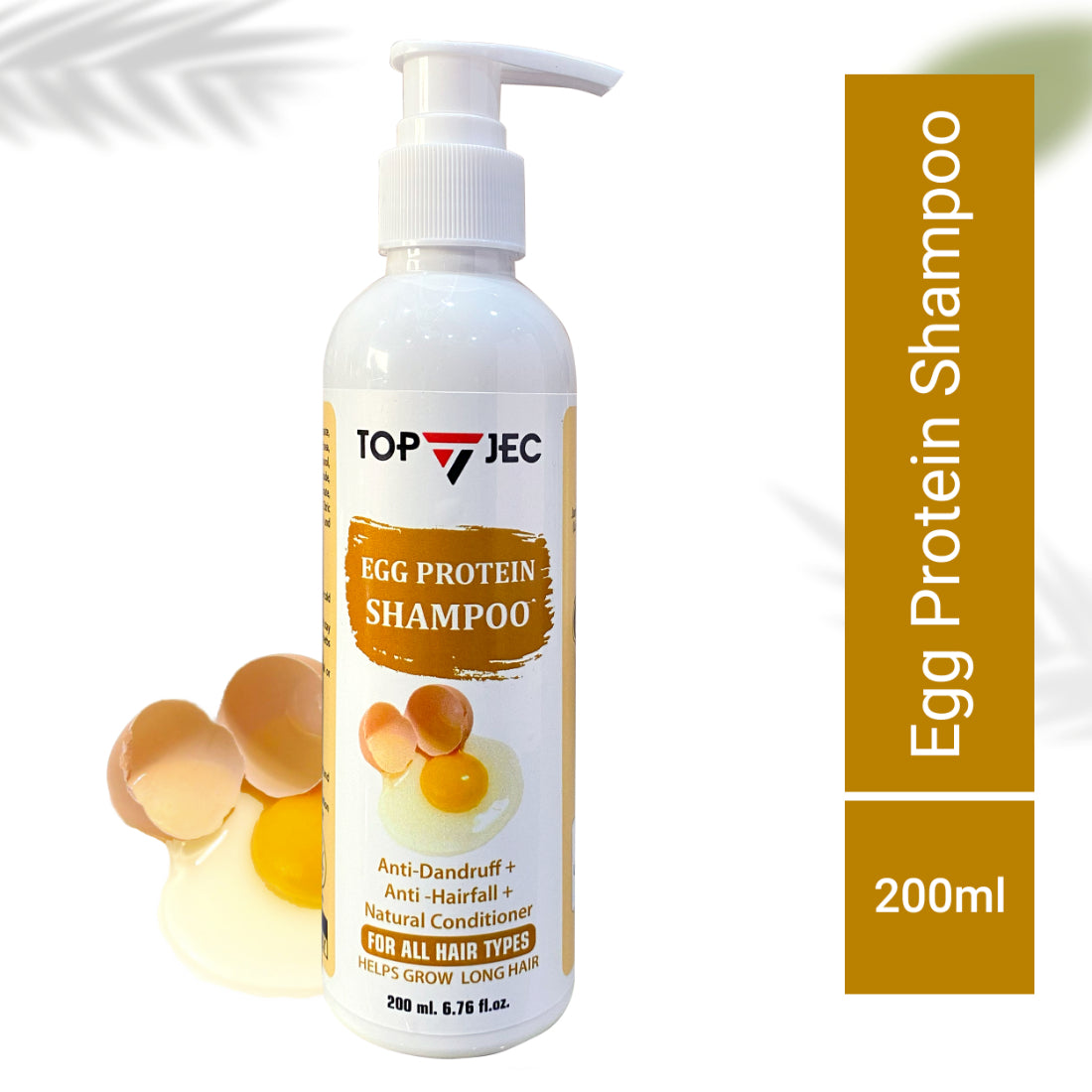 TOPJEC EGG PROTEIN SHAMPOO