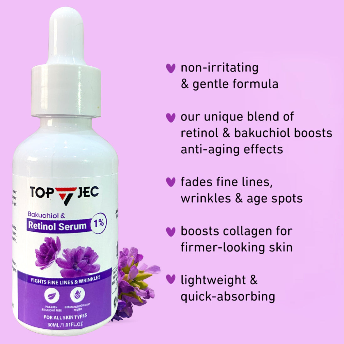 TOPJEC RETINOL FACE SERUM