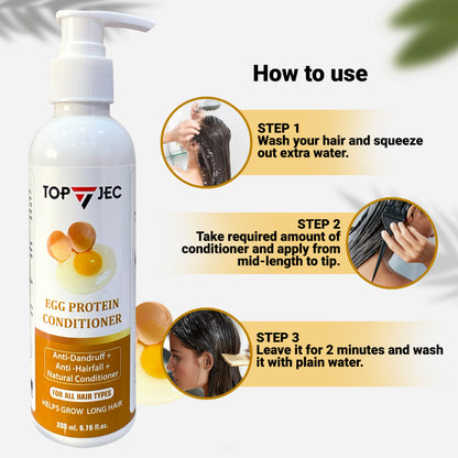 TOPJEC EGG PROTEIN CONDITIONER