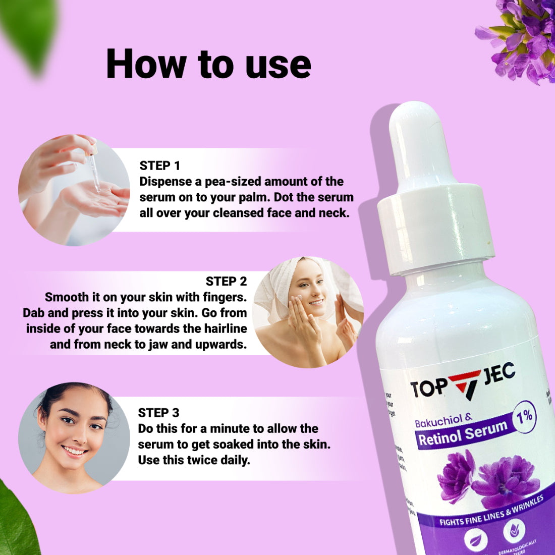 TOPJEC RETINOL FACE SERUM