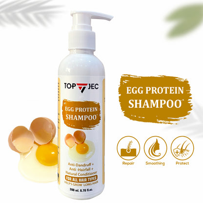 TOPJEC EGG PROTEIN SHAMPOO