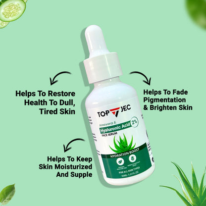 TOPJEC HYALURONIC ACID FACE SERUM