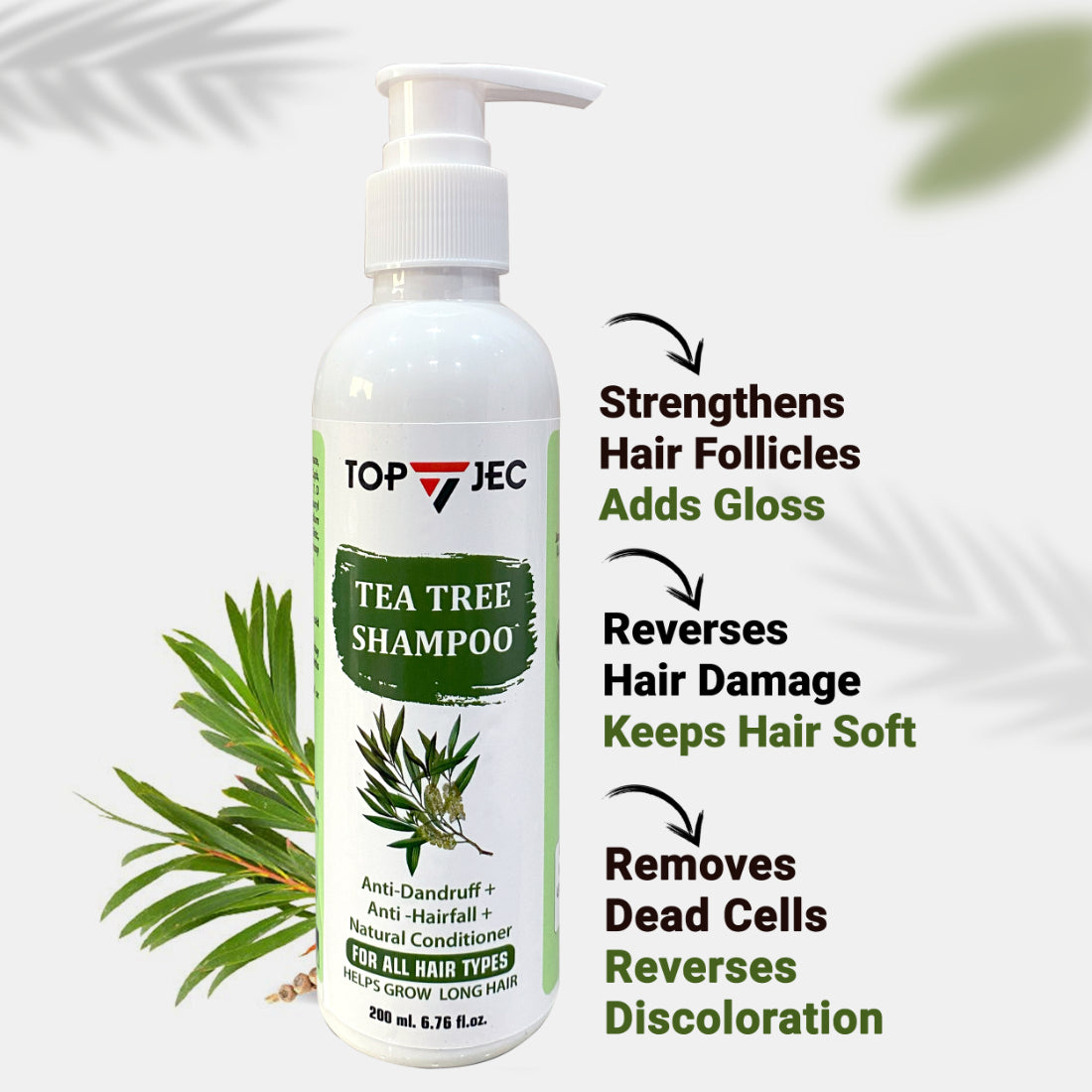 TOPJEC TEA TREE SHAMPOO