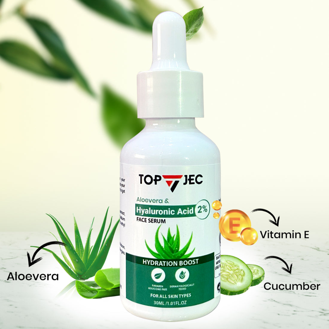 TOPJEC HYALURONIC ACID FACE SERUM
