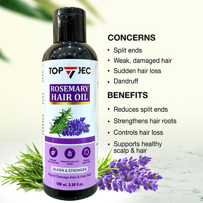 TOPJEC ROSEMARY HAIR OIL