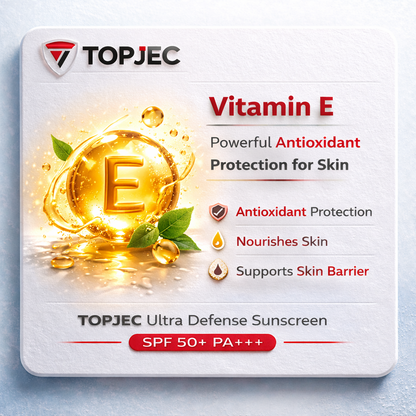 TOPJEC SPF 50+ PA++++ Sunscreen 50 ml | Zinc Oxide & Niacinamide